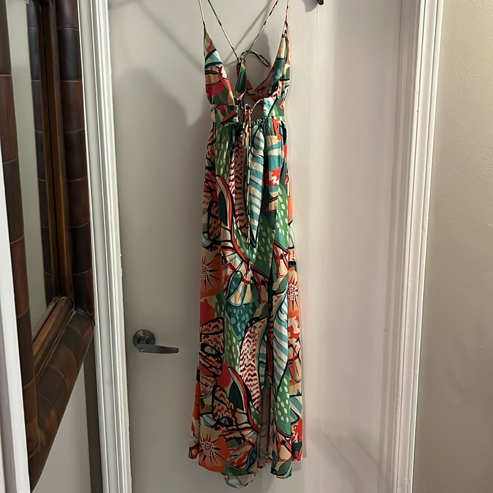 Beautiful dress for a special event, brunch or vacation-worn 1 time!